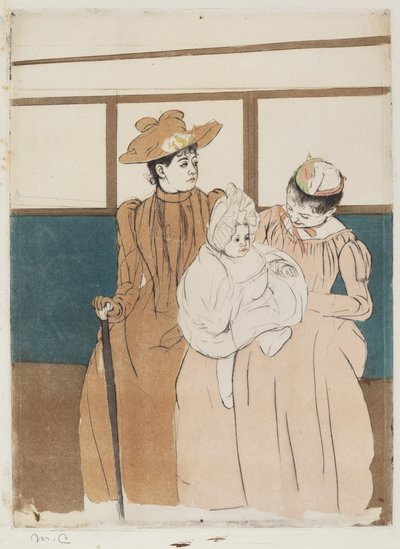 V Omnibusu, 1890-1891. od Mary Cassatt