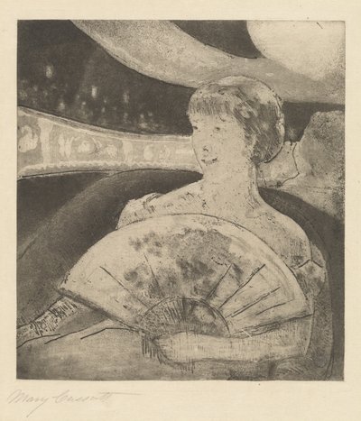 V operním boxu č. 3, c. 1880. od Mary Cassatt
