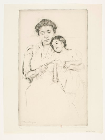Lekce háčkování od Mary Cassatt