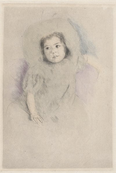 Margot nosí čepici (č. 1) od Mary Cassatt