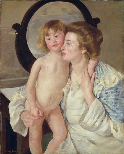 Matka a chlapec, kolem roku 1899 od Mary Cassatt