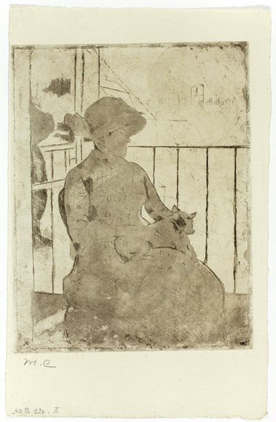 Na Balkonu od Mary Cassatt