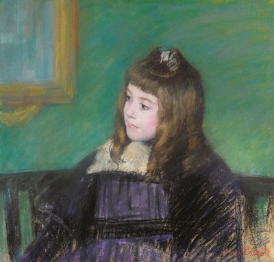 Portrét Marie-Therese Gaillardové od Mary Cassatt