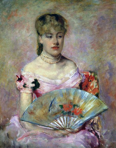 Portrét Anny Charlotte Gaillardové, kolem roku 1880 od Mary Cassatt