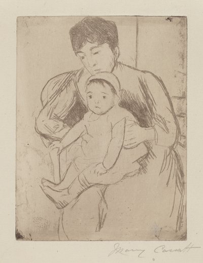 Příprava Billa na výlet od Mary Cassatt