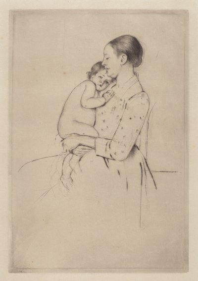 Ticho, kolem roku 1891 od Mary Cassatt
