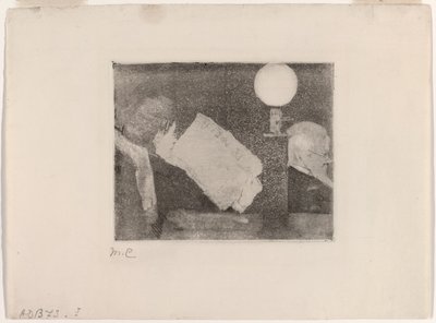 Čtení novin, č. 2 od Mary Cassatt
