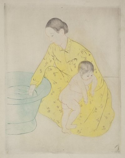 Lázeň od Mary Cassatt