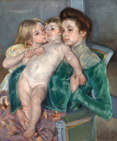 Pohlazení, 1902. od Mary Cassatt