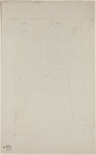 Fitting [verso] od Mary Cassatt