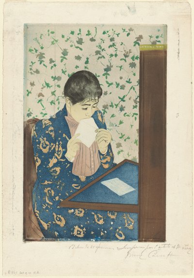 Dopis od Mary Cassatt