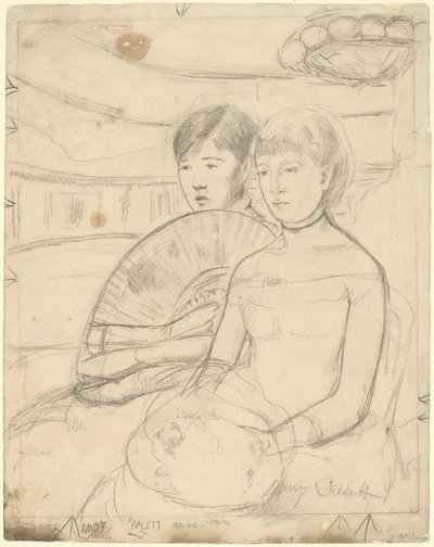 The Loge [recto] od Mary Cassatt
