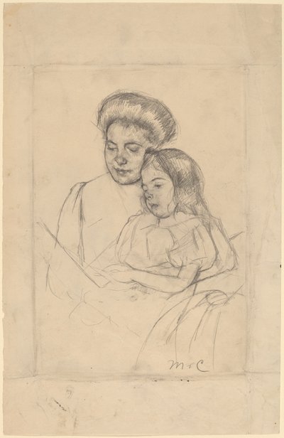 Obrazová kniha č. 1, c. 1901. od Mary Cassatt