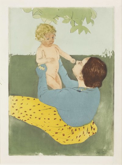 Pod kaštanem od Mary Cassatt