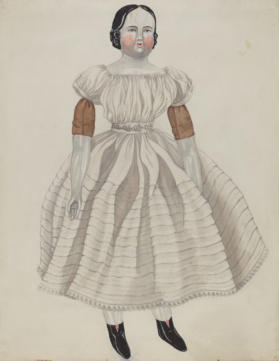 Doll - Ann Blairs, c. 1936. od Mary E Humes