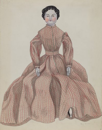 Panenka - Lulu, c. 1936. od Mary E Humes
