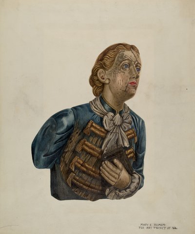 Figurka z Bark George, c. 1939. od Mary E Humes