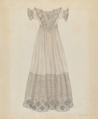 Kojenecké šaty, c. 1936. od Mary E Humes
