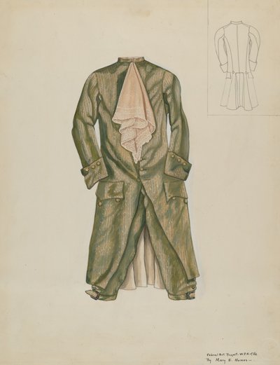 Mužský oblek, c. 1937. od Mary E Humes