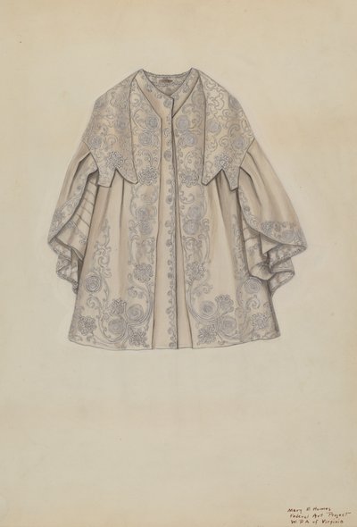Operní plášť, c. 1938. od Mary E Humes