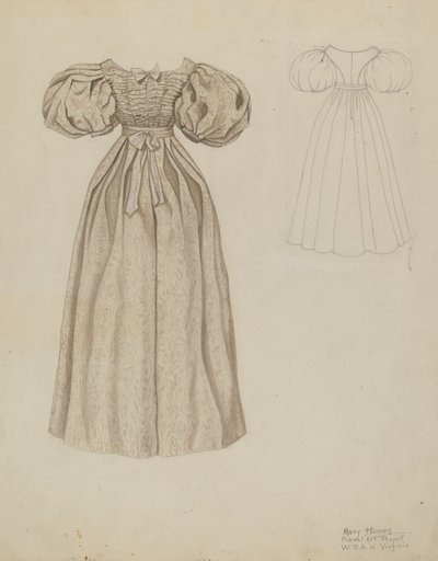 Svatební šaty, c. 1937. od Mary E Humes