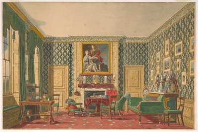 Kresba, Interiér, 1837-40 od Mary Ellen Best