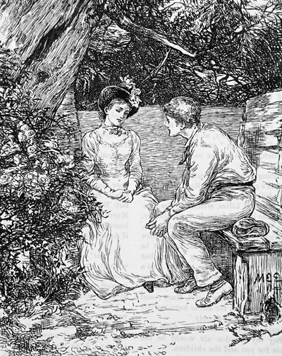 Pár se dvoří od Mary Ellen Edwards