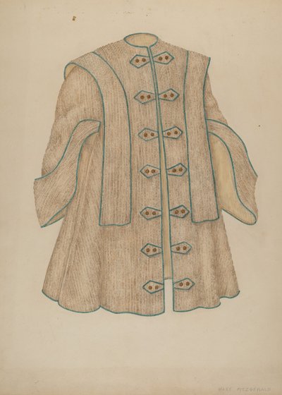 Večerní plášť, c. 1940. od Mary Fitzgerald