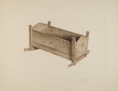 Box Cradle, c. 1939. od Mary Hansen