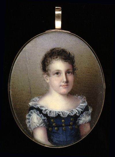 Portrét mladé dívky, 1825. od Mary Jane Simes