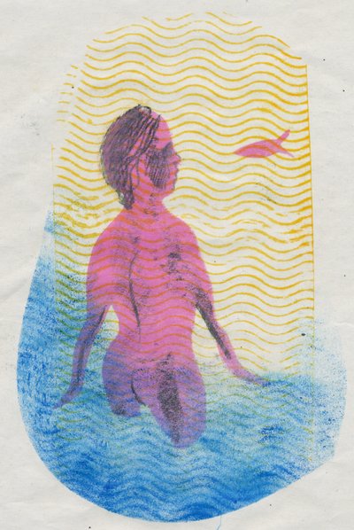 Plavec, 2018 (monotisk) od Mary Kuper