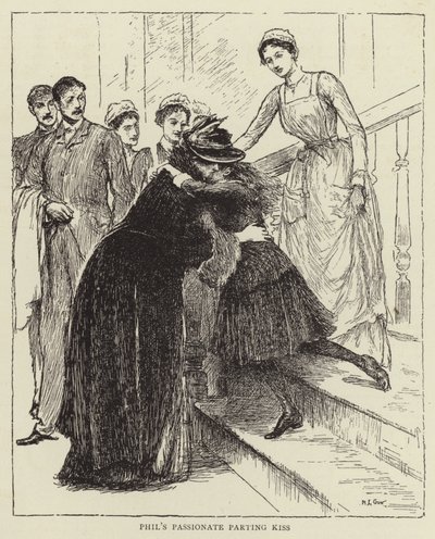 Ilustrace k Příběhu sestry od Honnor Morten od Mary L. Gow