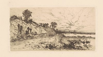 Point Isabel, Florida od Mary Nimmo Moran