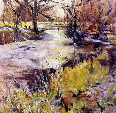 Rybaření v údolí Wolfscote od Mary Smith