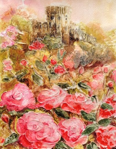 Růže ve Windsorských zahradách od Mary Smith