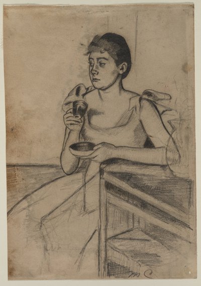 Káva po večeři od Mary Cassatt