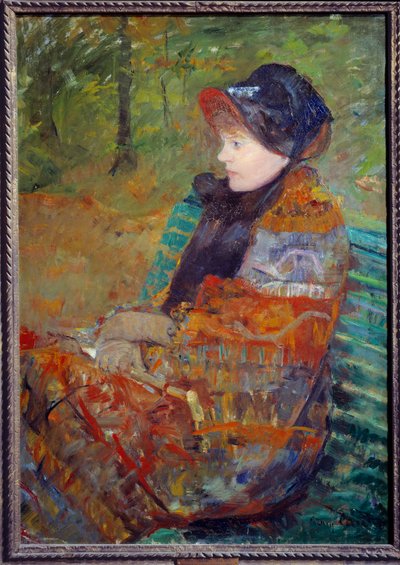 Portrét mademoiselle C Lydie Cassatt, sestry umělce. Mary Cassatt (1844-1926) 1880 od Mary Stevenson Cassatt