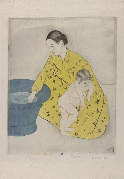 The Bath, 1890-91 od Mary Cassatt