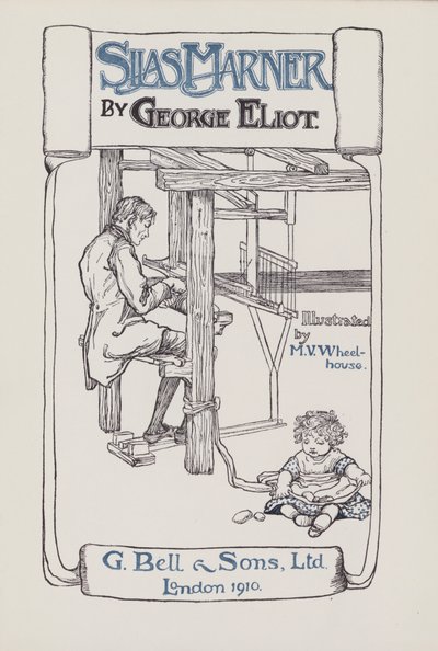 Ilustrace pro Silas Marner (barevné lito) od Mary V. Wheelhouse