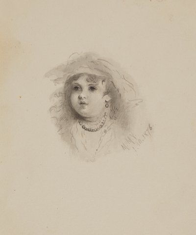 Bez názvu (Hlava dítěte) od Mary Vaux Walcott