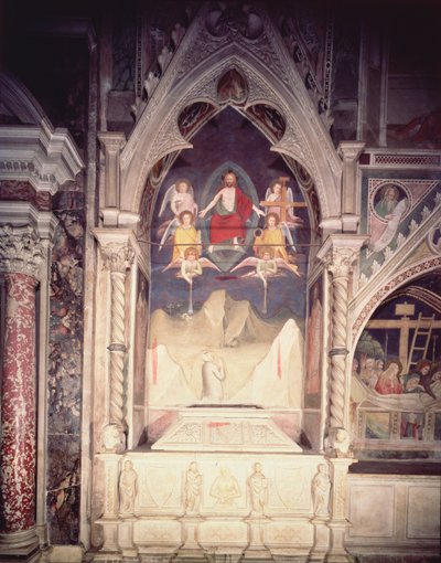 Poslední soud z Bardi od Vernio Chapel (čerstvé) od Maso di Banco Giottino