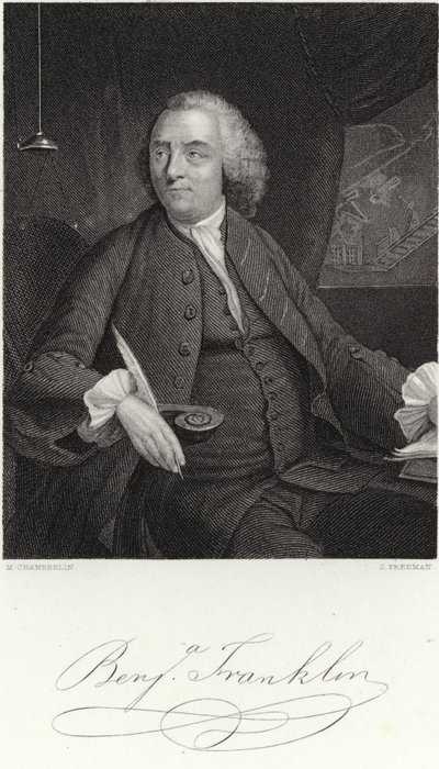 Benjamin Franklin od Mason Chamberlain