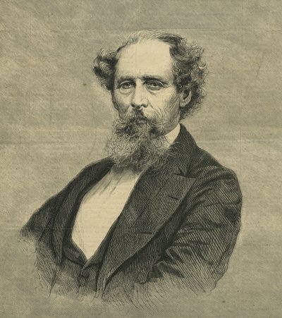 Charles Dickens, pro Harpers Weekly od Mason and Co.