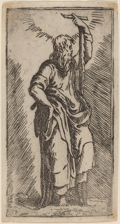 Svatý Šimon od Master F.P. after Parmigianino