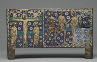 Plaketa z Chasse pro relikvie svatého Tomáše Becketa, 1220-1225 od Master G. Alpais
