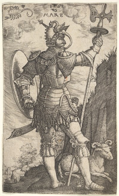 Mars z filmu Bohové, kteří vládnou planetě, 1528. od Master I.B.
