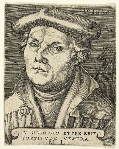 Portrét Martina Luthera od Master I.B.