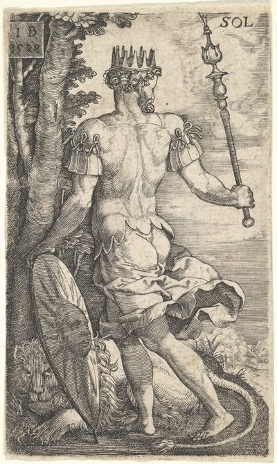 Slunce z bohů, kteří vládnou planetám, 1528. od Master I.B.