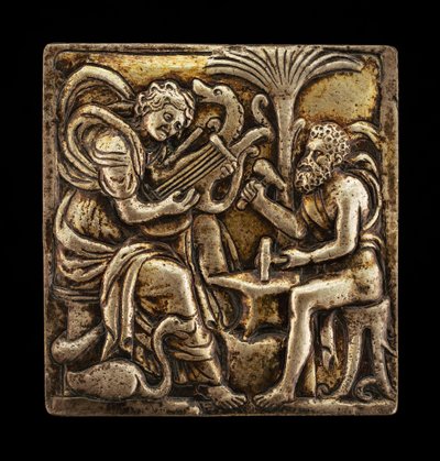 Apollo a Vulcan, 16. století. od Master I.S.A.