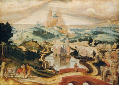 Příjezd do Betléma, ca. 1540. od Master LC